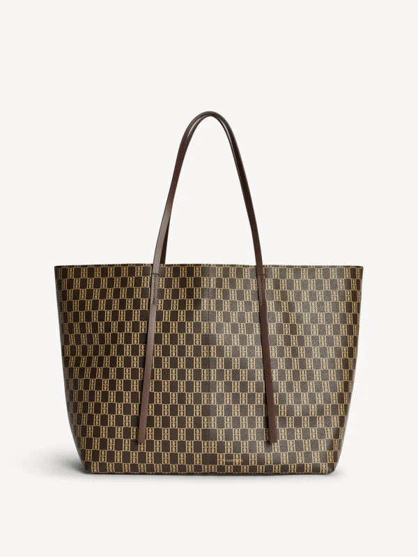 Taschen^By Malene Birger Abi Monogramm Tote Bag Shale