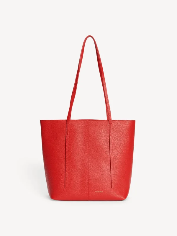 Taschen^By Malene Birger Abilso Tote aus Leder DarkChilli