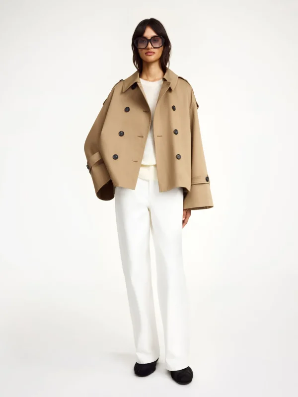 Mäntel & Jacken^By Malene Birger Alisandra Kurzer Trench Fosil