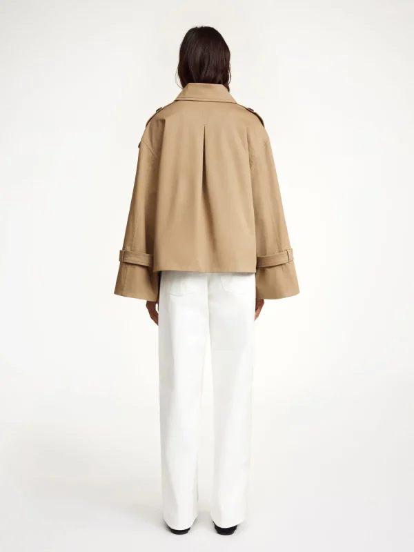 Mäntel & Jacken^By Malene Birger Alisandra Kurzer Trench Fosil