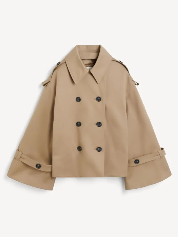 Mäntel & Jacken^By Malene Birger Alisandra Kurzer Trench Fosil