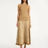 Tops & Blusen^By Malene Birger Amani Tanktop aus Baumwolle LightBrown