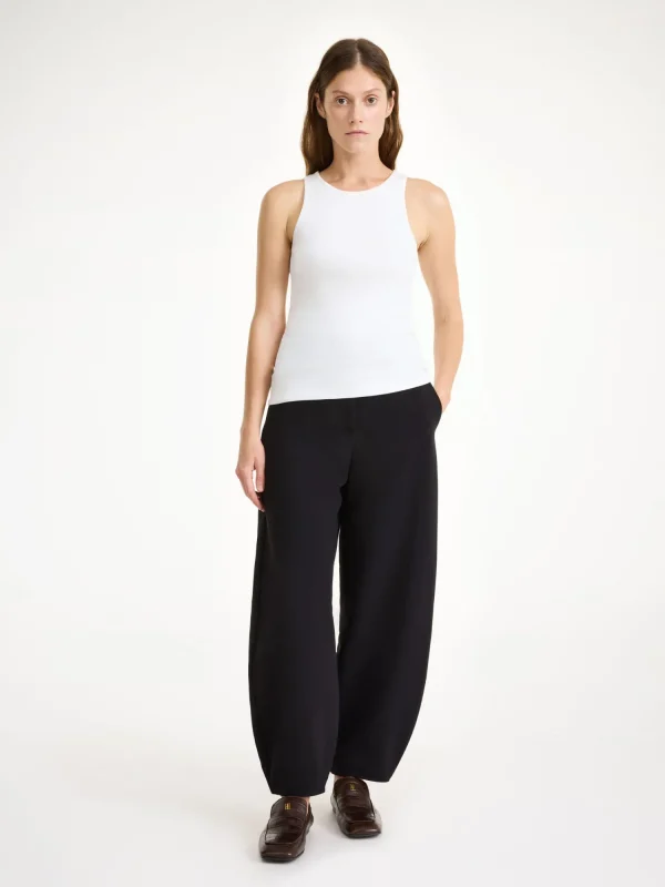 Tops & Blusen^By Malene Birger Amani Tanktop aus Baumwolle SoftWhite