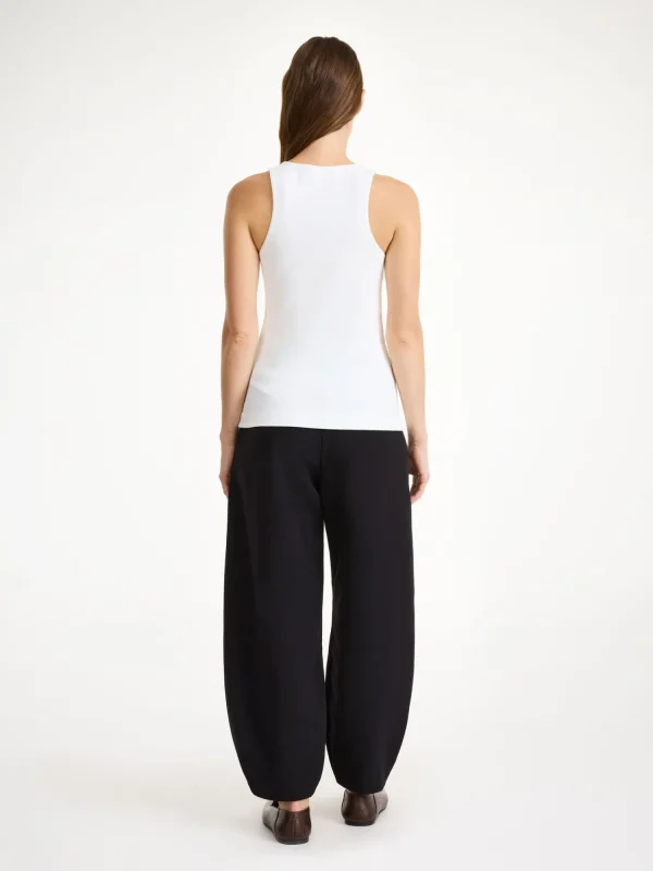 Tops & Blusen^By Malene Birger Amani Tanktop aus Baumwolle SoftWhite