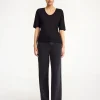 Tops & Blusen^By Malene Birger Amaringa T-shirt Black