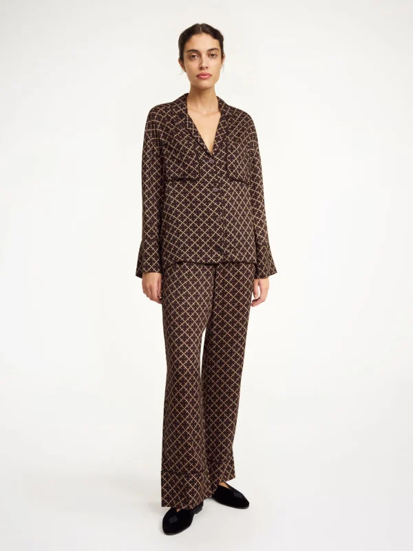 Signature Flower | Hosen^By Malene Birger Ameliano weite Hose SignatureFlower