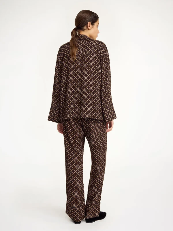 Signature Flower | Hosen^By Malene Birger Ameliano weite Hose SignatureFlower