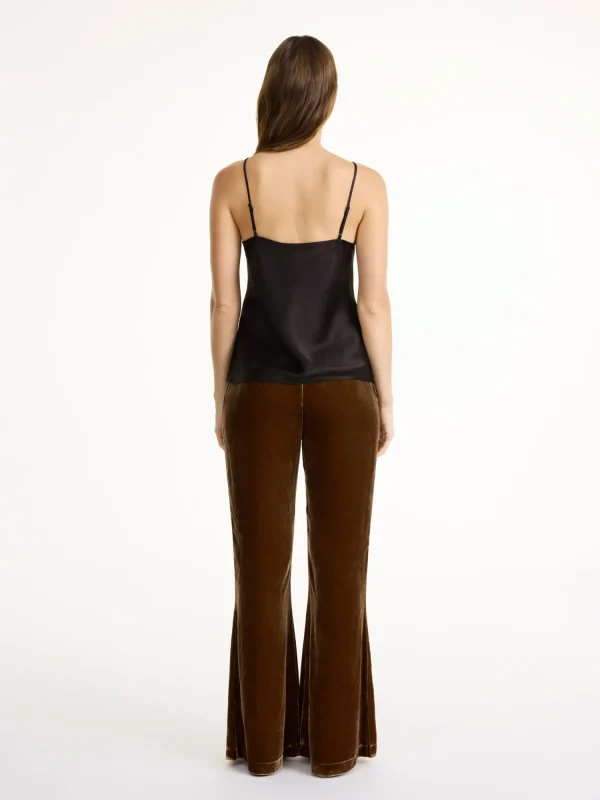 Hosen^By Malene Birger Amores High-Waist Hose Bison