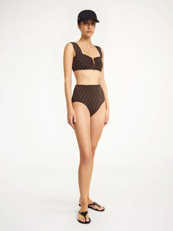 Bademode^By Malene Birger Belira Bikini-Höschen DarkMahogany