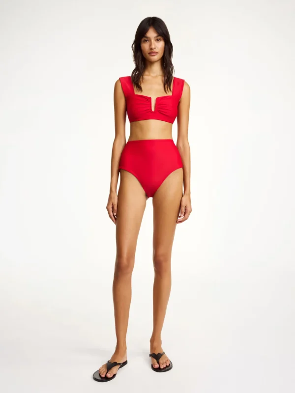 Bademode^By Malene Birger Belira Bikini-Höschen DarkChilli