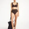 Bademode^By Malene Birger Belira Bikini-Oberteil DarkMahogany