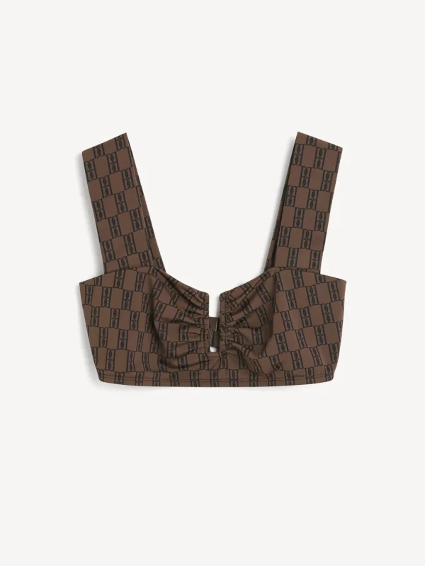 Bademode^By Malene Birger Belira Bikini-Oberteil DarkMahogany