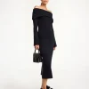 Kleider | Strickmode^By Malene Birger Bennie Midikleid Black