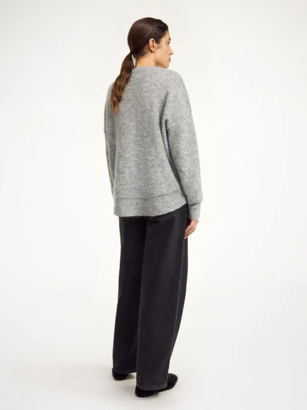 Strickmode^By Malene Birger Biagiorms Pullover GreyMelange