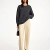 Strickmode^By Malene Birger Briella Pullover aus Mohairmischung GreyMelange