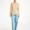 Strickmode^By Malene Birger Briella Pullover aus Mohairmischung TwillBeige