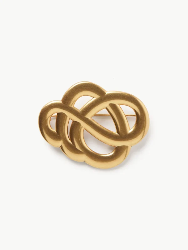 Weitere Accessoires^By Malene Birger Broche Brosche Gold