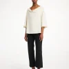 Tops & Blusen^By Malene Birger Bryar T-Shirt aus Biobaumwolle OysterGray