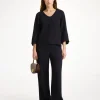 Tops & Blusen^By Malene Birger Calyas Bluse Black