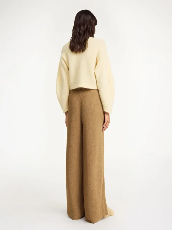 Hosen^By Malene Birger Campione weite Hose LightBrown