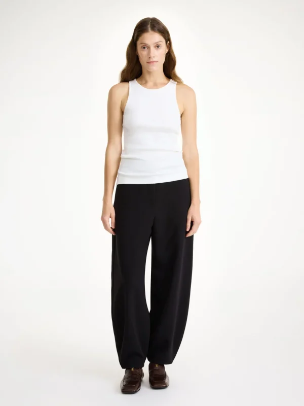 Hosen^By Malene Birger Carlien High-Waist Hose Black