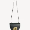 Taschen^By Malene Birger Cebella Schultertasche aus Leder Black