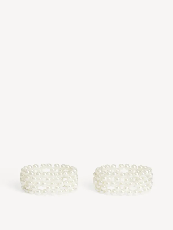 Weitere Accessoires^By Malene Birger Chakie Armfeife SoftWhite