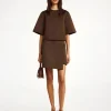 Tops & Blusen^By Malene Birger Chania Oberteil DarkMahogany