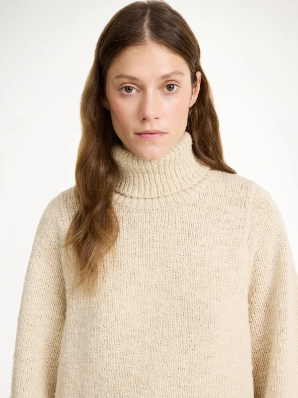 Strickmode^By Malene Birger Charice Wollpullover OysterGray