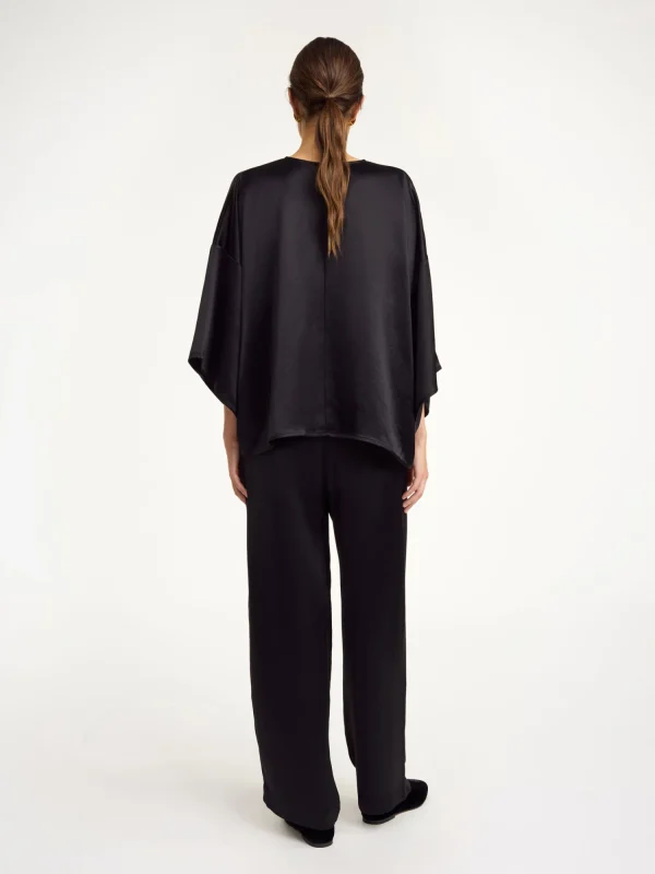 Tops & Blusen^By Malene Birger Cicie Bluse Black