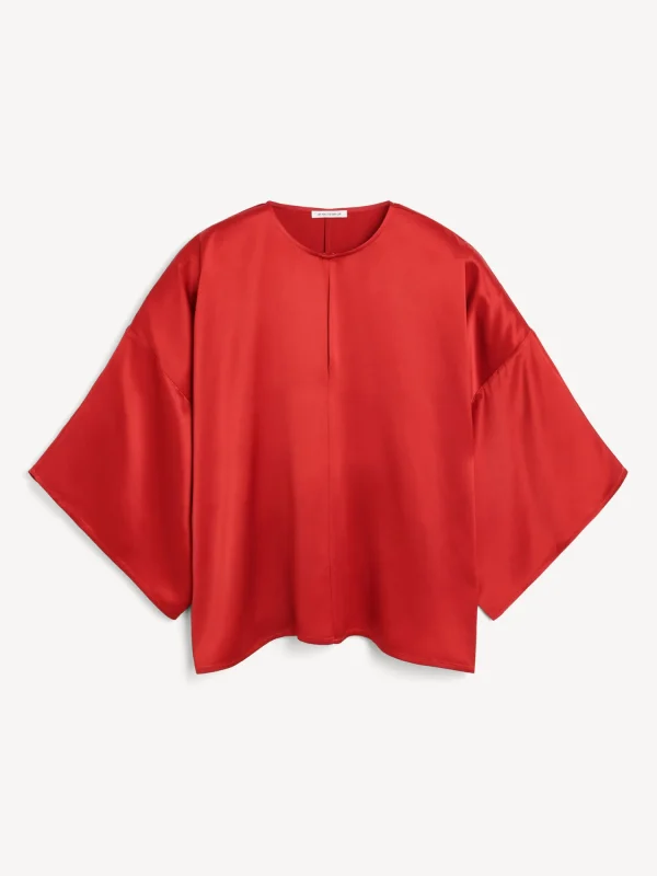 Tops & Blusen^By Malene Birger Cicie Bluse DarkChilli