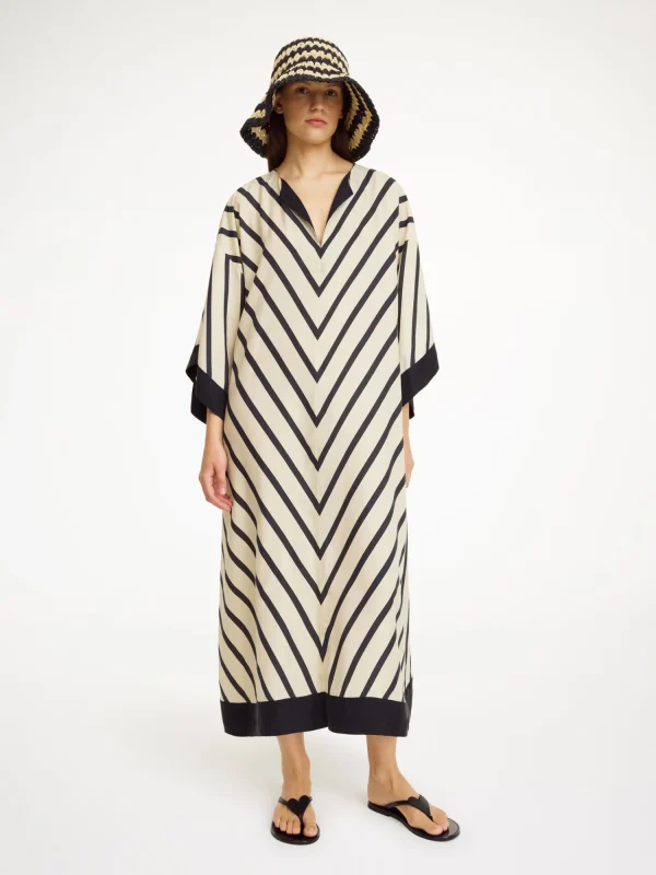 Kleider^By Malene Birger Cicine Maxikleid DiagonalStripe