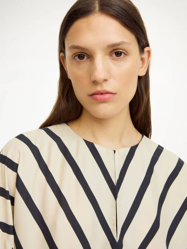 Kleider^By Malene Birger Cicine Maxikleid DiagonalStripe