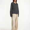 Strickmode^By Malene Birger Cierra Pullover GreyMelange