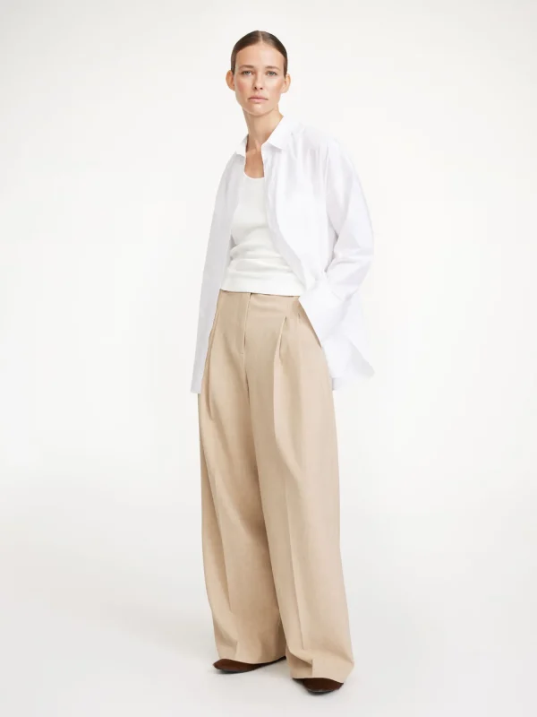 Hosen^By Malene Birger Cymbaria High-Waist Hose CinnamonBrown