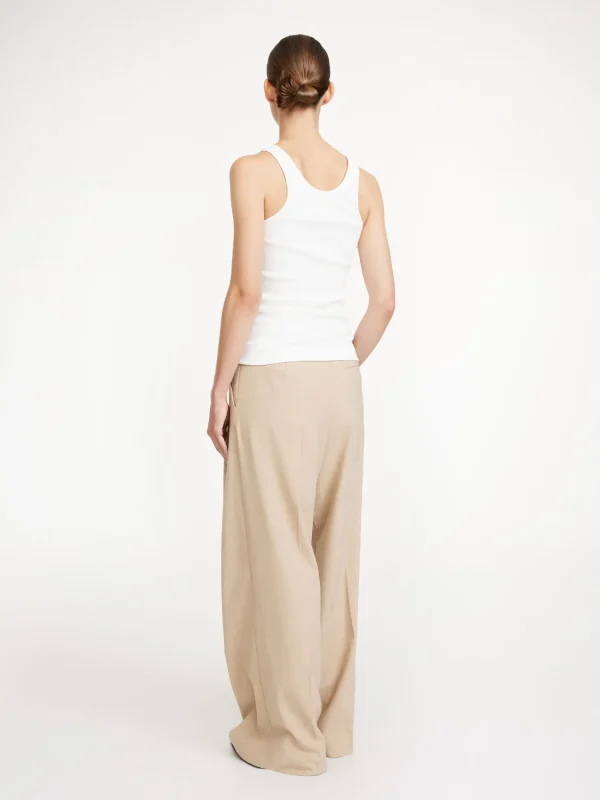 Hosen^By Malene Birger Cymbaria High-Waist Hose CinnamonBrown