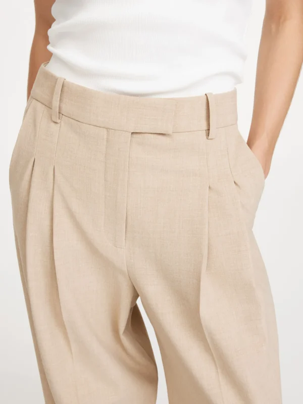 Hosen^By Malene Birger Cymbaria High-Waist Hose CinnamonBrown