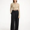 Hosen^By Malene Birger Cymbaria High-Waist-Hose Black