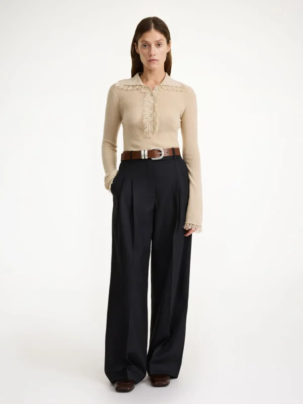 Hosen^By Malene Birger Cymbaria High-Waist-Hose Black