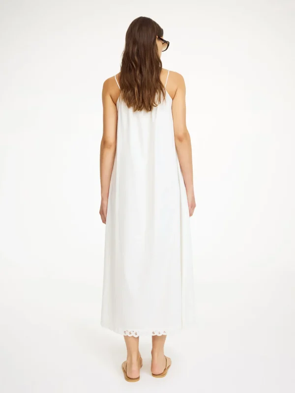 Kleider^By Malene Birger Elizabeth Kleid aus Bio-Baumwolle SoftWhite