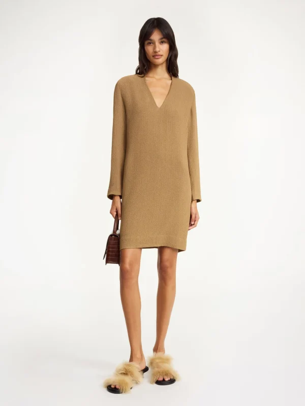 Kleider^By Malene Birger Ellinas Minikleid LightBrown