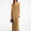 Kleider^By Malene Birger Ellionore Maxikleid LightBrown