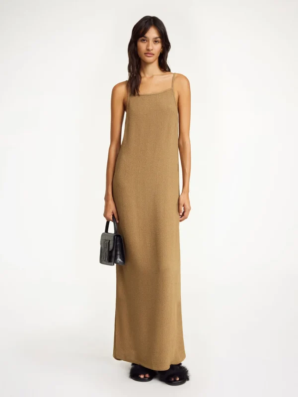 Kleider^By Malene Birger Ellionore Maxikleid LightBrown