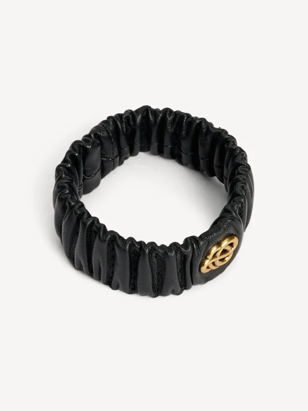 Weitere Accessoires^By Malene Birger Evelo Armfeife aus Leder Black