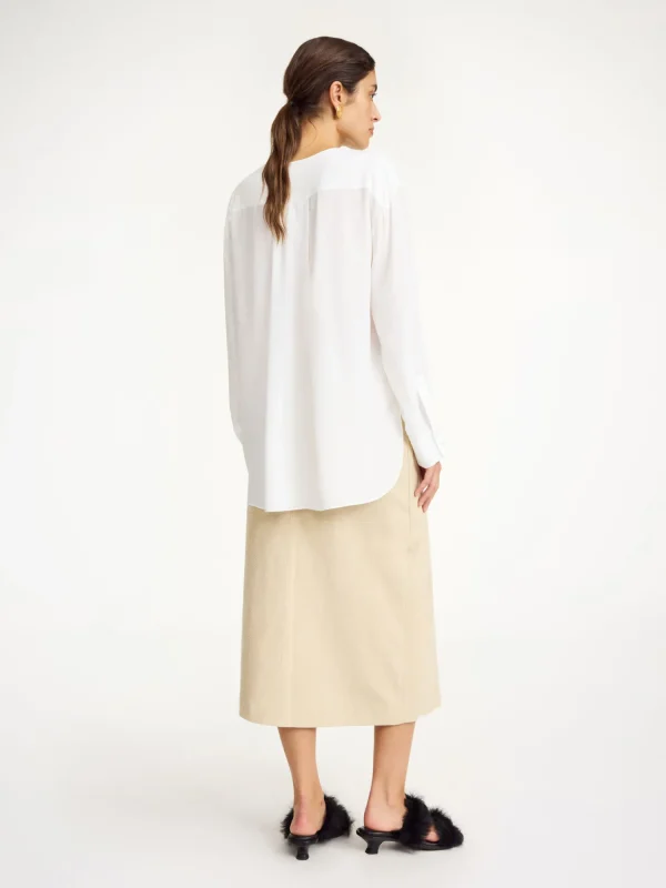 Tops & Blusen^By Malene Birger Fayette Hemd PureWhite