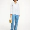 Tops & Blusen^By Malene Birger Fayette Hemd aus Biobaumwolle PureWhite