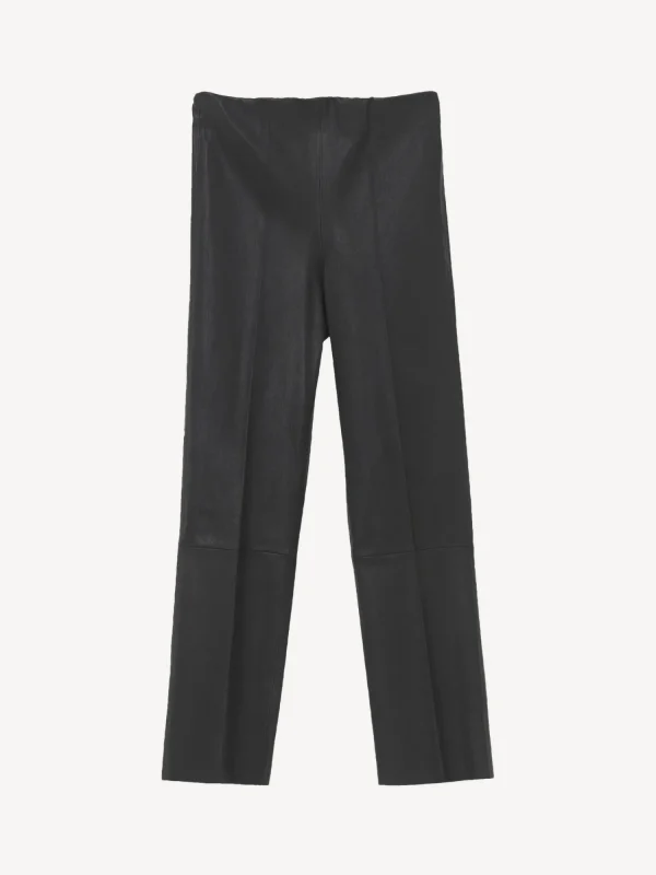 Hosen^By Malene Birger Florentina Lederhose Black