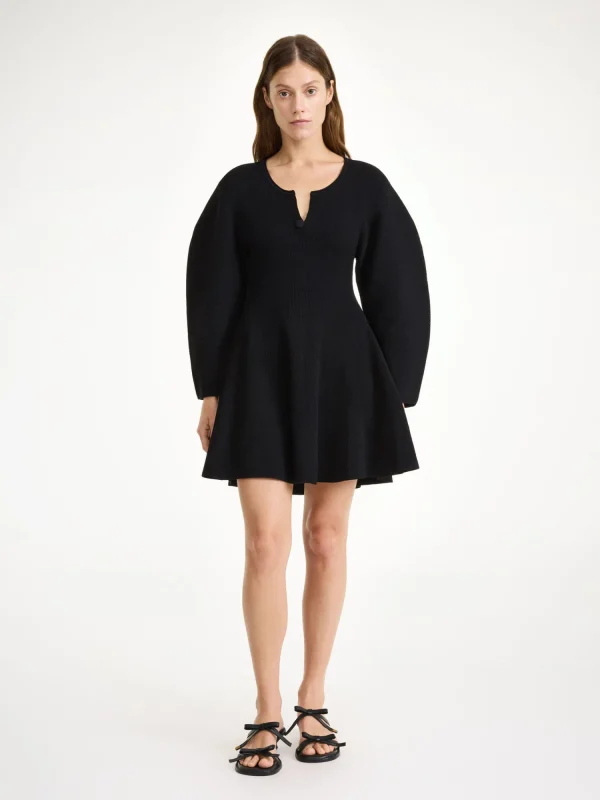 Kleider | Strickmode^By Malene Birger Francesa Minikleid Black