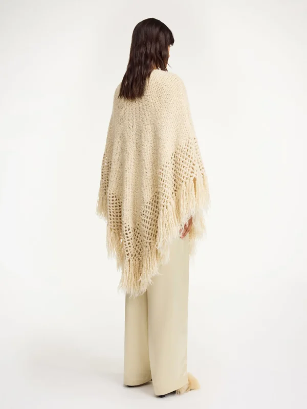 Strickmode | Mäntel & Jacken^By Malene Birger Gintana Poncho OysterGray