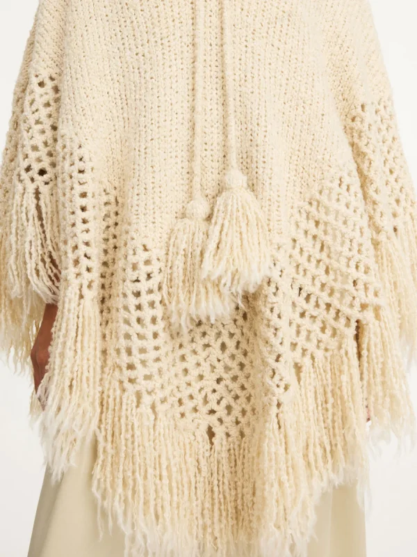 Strickmode | Mäntel & Jacken^By Malene Birger Gintana Poncho OysterGray